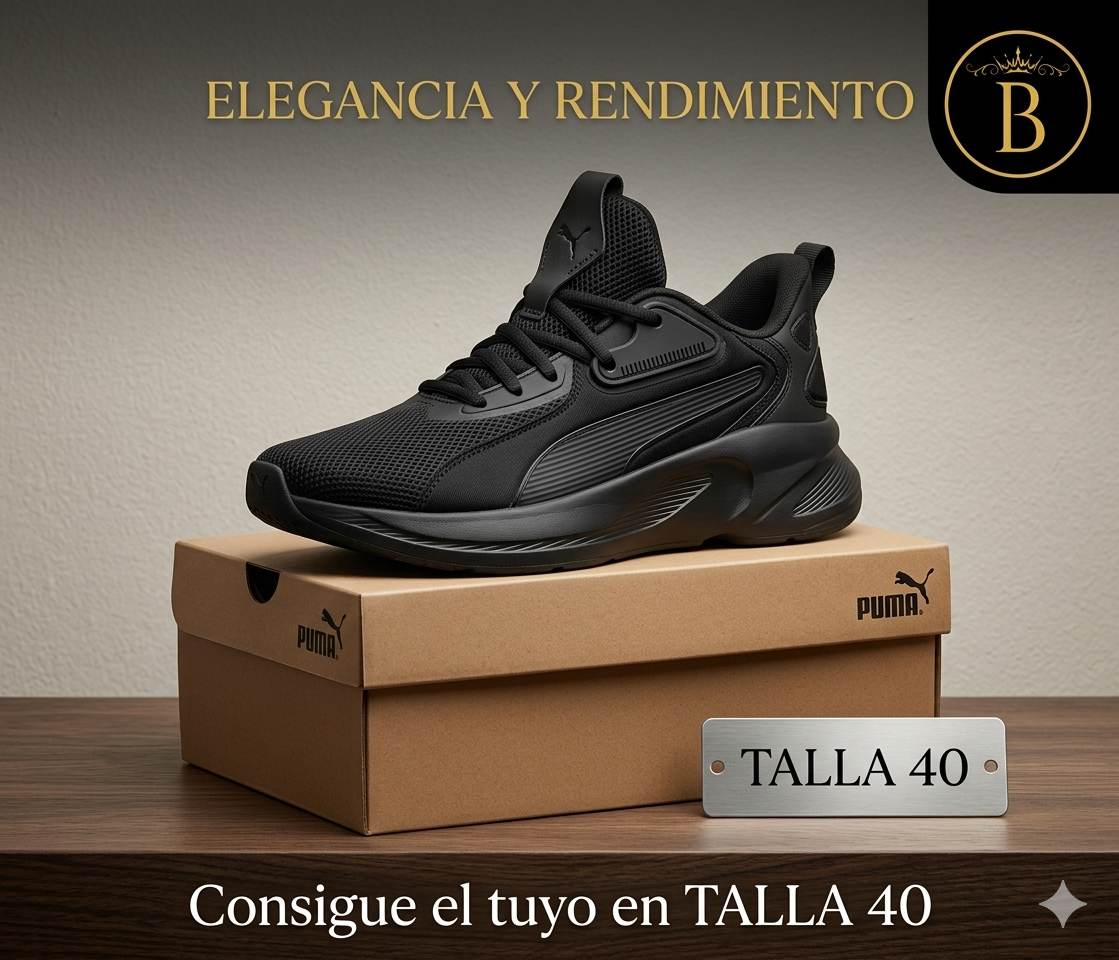 PUMA ALL-BLACK ELEGANCE